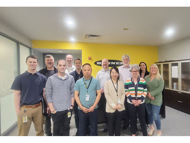 2023年5月18月肖總訪拜美國(guó)客戶公司！